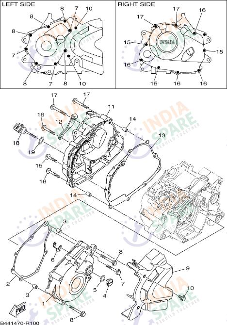 CRANKCASE COVER 1